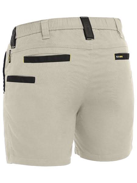 Bisley Flx & Move™ Elastic Waist Stretch Short Shorts (BSH1339)