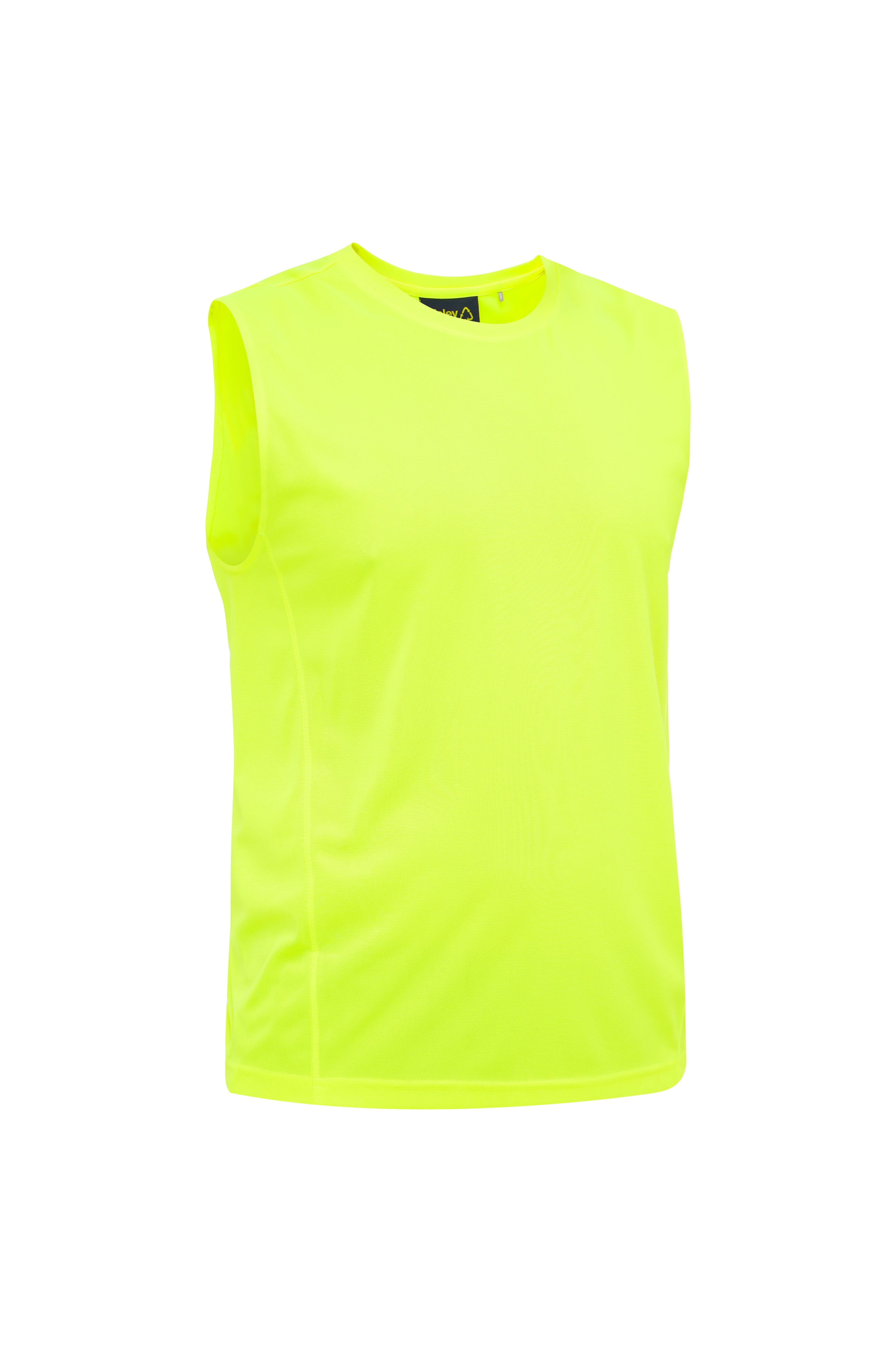 Bisley Recycled Hi Vis Muscle Tank (BK0440) - Trade Wear