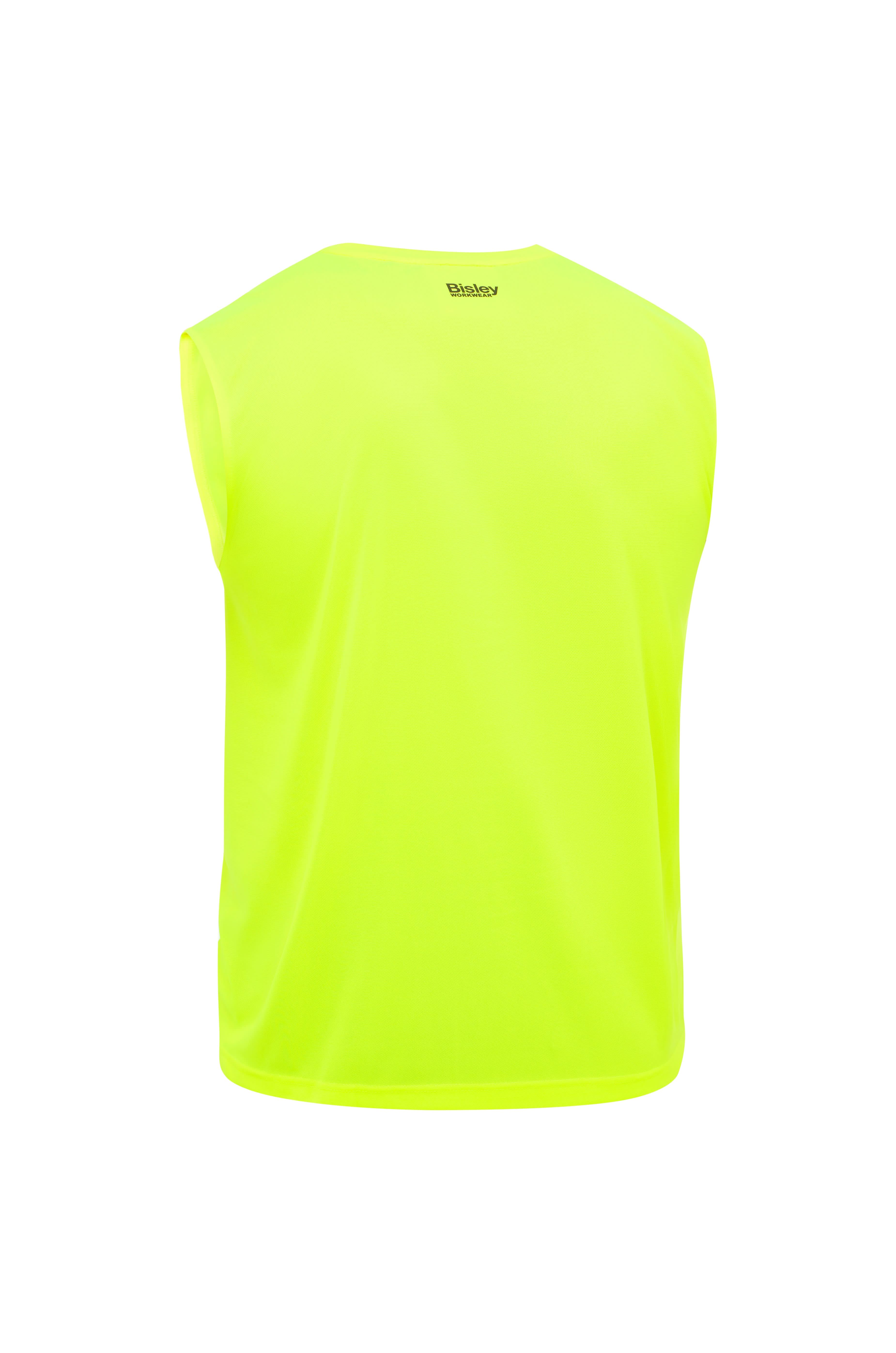 Bisley Recycled Hi Vis Muscle Tank (BK0440) - Trade Wear