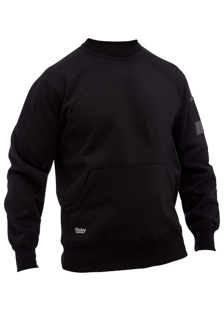 Jumper Workwear Fleece Custom Work Fleece Crew Neck Jumper Printed