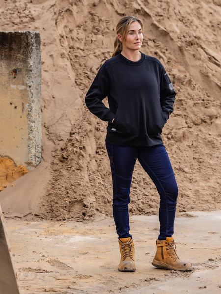 Bisley Women's Fleece Crew Neck Jumper (BKL6723)