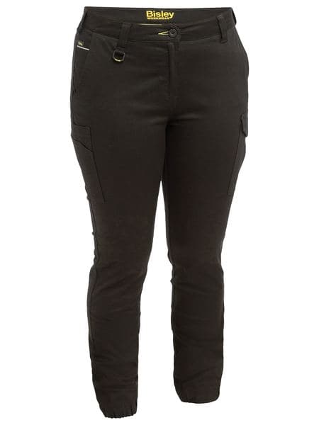 Bisley Women's Cotton Cargo Cuffed Pants (BPL6028)