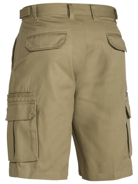 Bisley 8 Pocket Cargo Short - Khaki (BSHC1007) - Trade Wear