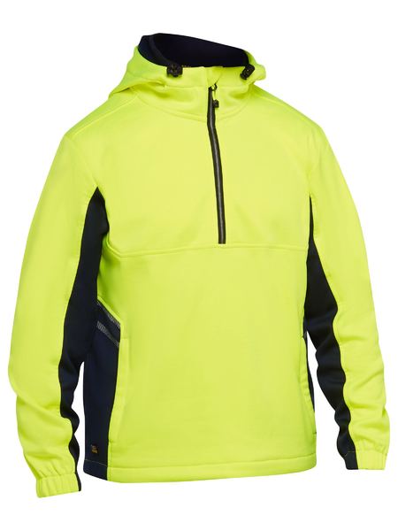 Bisley Hi Vis Water Repellent Fleece Hoodie (BK6571)