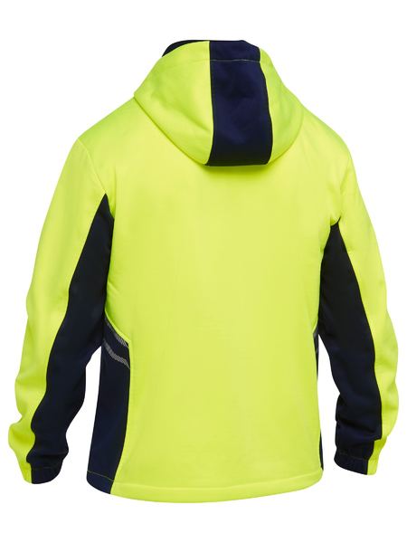 Bisley Hi Vis Water Repellent Fleece Hoodie (BK6571)