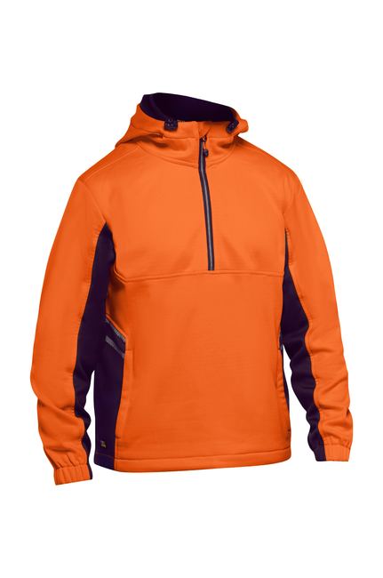 Bisley Hi Vis Water Repellent Fleece Hoodie (BK6571)