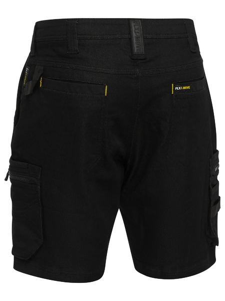 Bisley Flex & Move™ Stretch Denim Zip Cargo Shorts (BSHC1335)