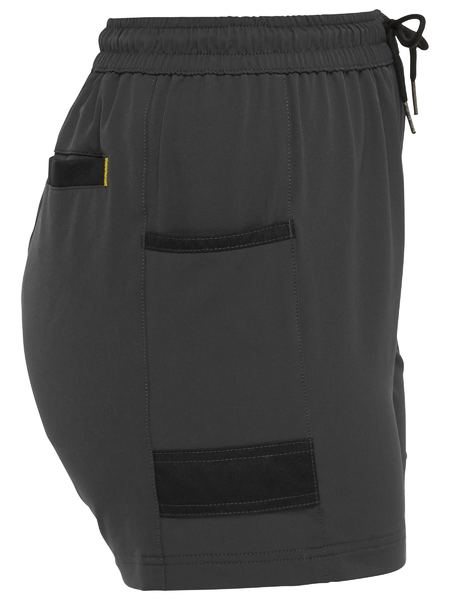 Bisley Womens Flex & Move™ 4-Way Stretching Elastic Waist Short (BSHL1331)