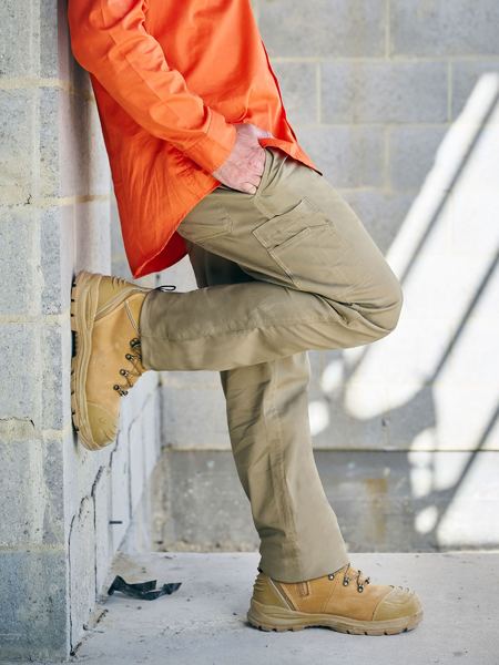 Bisley Stretch Cotton Drill Elastic Waist Cargo Work Pant (BPC6029)