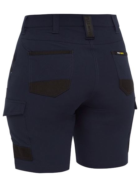 Bisley Womens Flex & Move™ 4-Way Stretch Zip Cargo Short (BSHL1332)