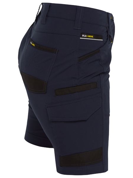 Bisley Womens Flex & Move™ 4-Way Stretch Zip Cargo Short (BSHL1332)