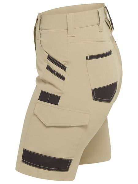 Bisley Womens Flex & Move™ 4-Way Stretch Zip Cargo Short (BSHL1332)