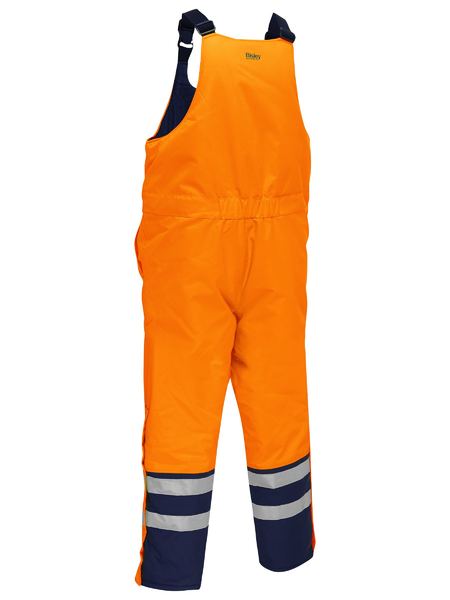Bisley Taped Hi Vis Freezer Bib & Brace Coverall (BAB6452T) - Trade Wear