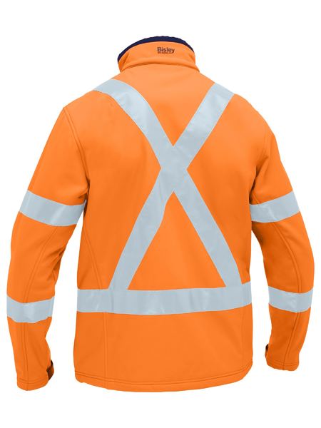 Bisley X taped Hi Vis Soft Shell Jacket (BJ6059XT)
