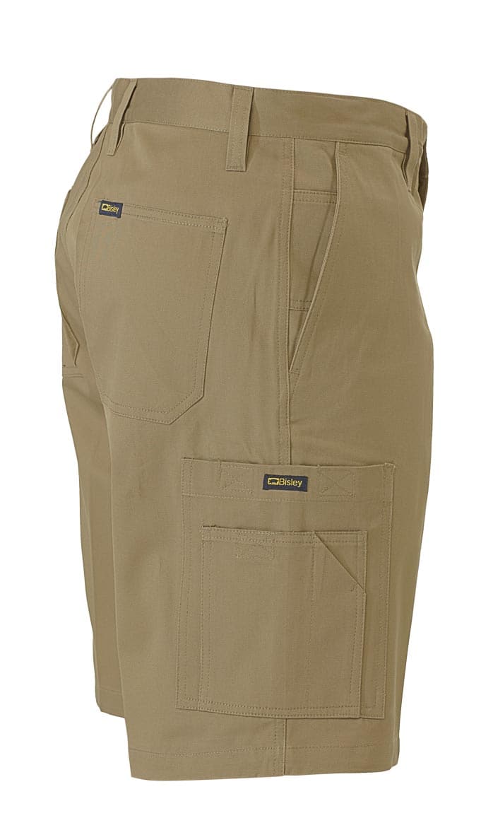 Bisley Cool Lightweight Utility Short - Khaki (BSH1999) - Trade Wear