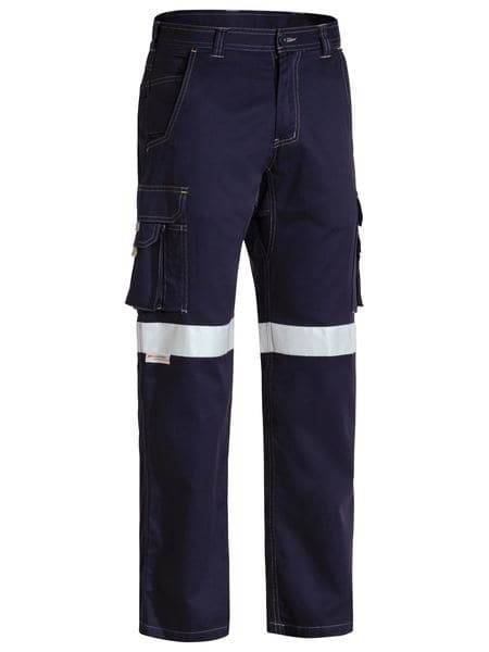 Bisley Bisley 3M Taped Cool Vented Lightweight Cargo Pant - Navy (BPC6431T) - Trade Wear