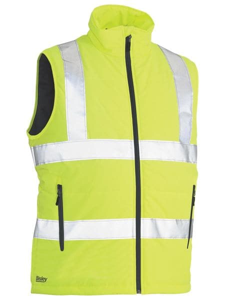 Bisley Bisley Taped Hi Vis Puffer Vest (BV0329HT) - Trade Wear