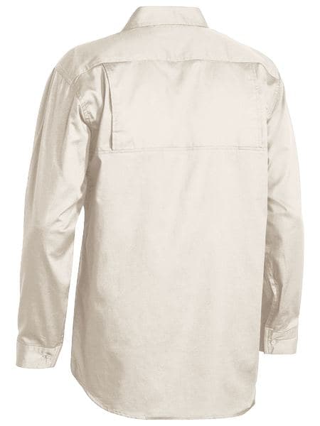 Bisley Bisley Cool Lightweight Drill Shirt Long Sleeve (BS6893) - Trade Wear