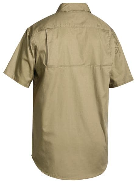 Bisley Bisley Cool Lightweight Drill Shirt Short Sleeve (BS1893) - Trade Wear