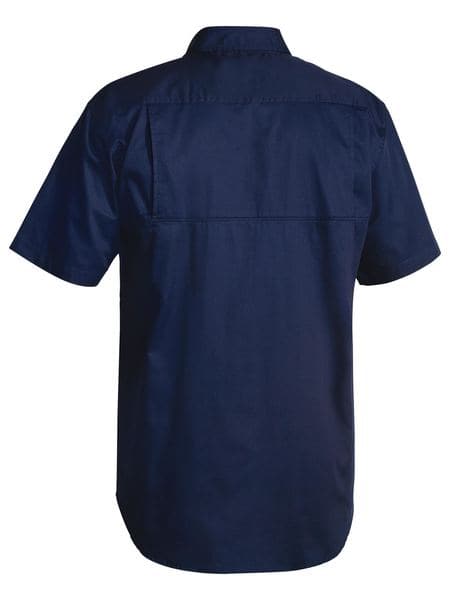 Bisley Bisley Cool Lightweight Drill Shirt Short Sleeve (BS1893) - Trade Wear