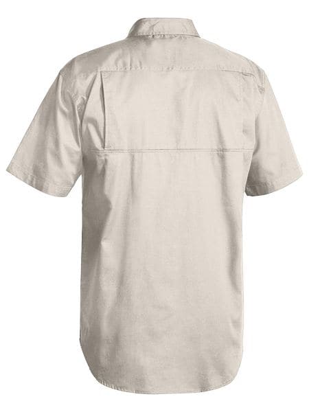 Bisley Bisley Cool Lightweight Drill Shirt Short Sleeve (BS1893) - Trade Wear