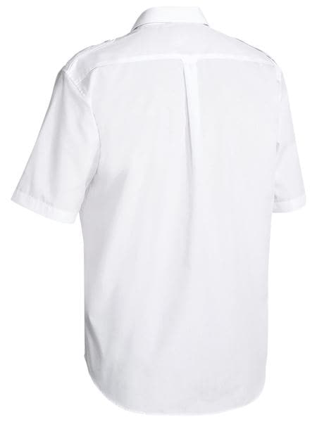 Bisley Bisley Epaulette Shirt Short Sleeve (B71526) - Trade Wear