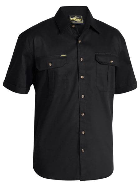 Bisley Bisley Original Cotton Drill Shirt Short Sleeve (BS1433) - Trade Wear