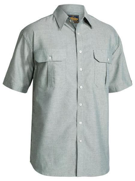 Bisley Bisley Oxford Shirt Short Sleeve (BS1030) - Trade Wear