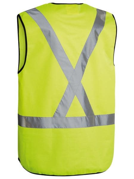 Bisley Bisley X Taped Hi Vis Vest (BT0347) - Trade Wear