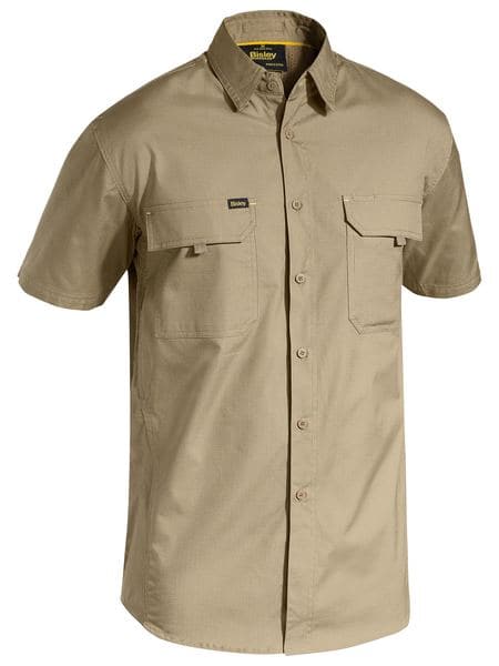 Bisley Bisley X Airflow Ripstop Short Sleeve Shirt (BS1414) - Trade Wear