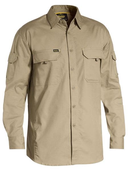 Bisley Mens X Airflow™ Ripstop Work Shirt (BS6414) - Trade Wear