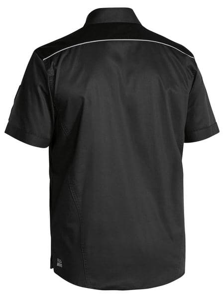 Bisley Flex & Move™ Mechanical Stretch Shirt Short Sleeve (BS1133) - Trade Wear