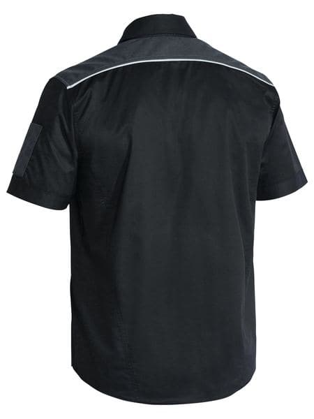 Bisley Flex & Move™ Mechanical Stretch Shirt Short Sleeve (BS1133) - Trade Wear