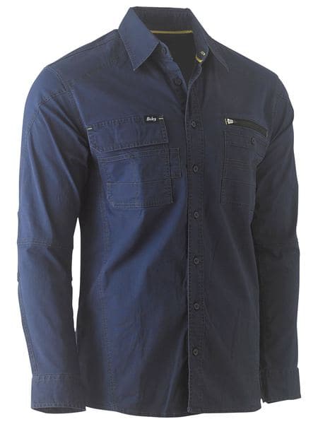 Bisley Bisley Flex & Move™ Utility Work Shirt - Long Sleeve (BS6144) - Trade Wear