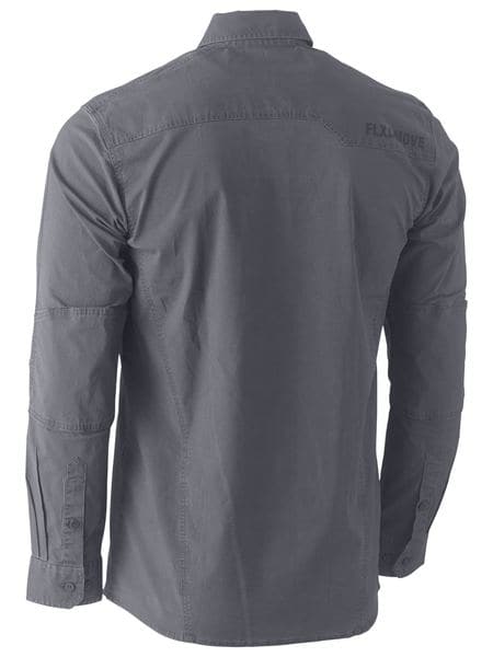 Bisley Bisley Flex & Move™ Utility Work Shirt - Long Sleeve (BS6144) - Trade Wear
