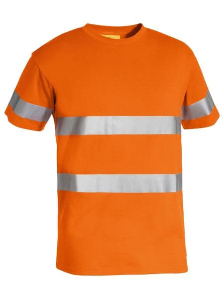 Bisley Bisley 3M Taped Hi Vis Cotton T-Shirt (BK1017T) - Trade Wear