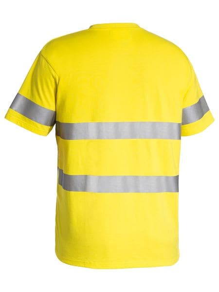 Bisley Bisley 3M Taped Hi Vis Cotton T-Shirt (BK1017T) - Trade Wear