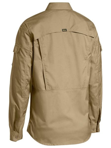 Bisley Bisley Womens X Airflow Ripstop Shirt - Khaki (BL6414) - Trade Wear