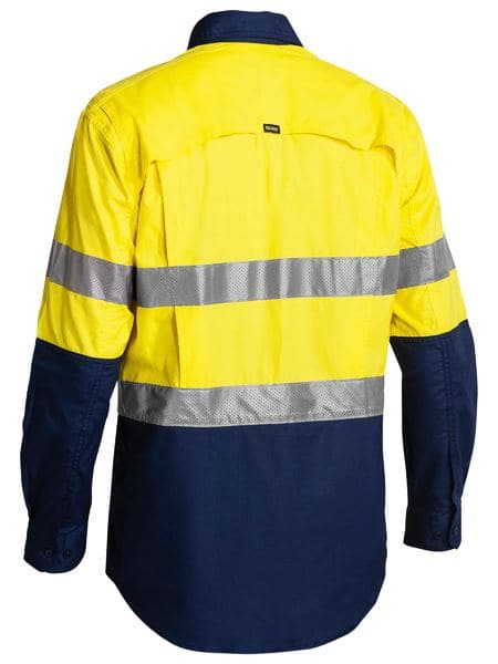 Bisley 3M Taped Hi Vis X Airflow™ Ripstop Shirt (BS6415T) - Trade Wear