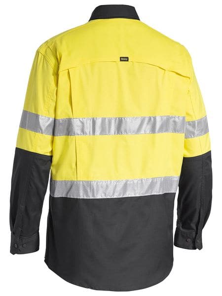 Bisley 3M Taped Hi Vis X Airflow™ Ripstop Shirt (BS6415T) - Trade Wear