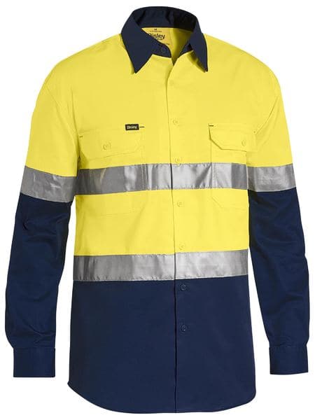 Bisley Bisley 3M Taped Hi Vis Cool Lightweight Shirt (BS6696T) - Trade Wear