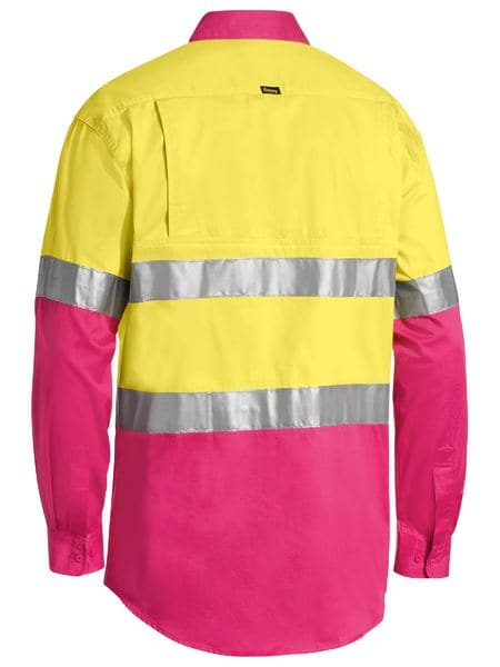 Bisley Bisley 3M Taped Hi Vis Cool Lightweight Shirt (BS6696T) - Trade Wear