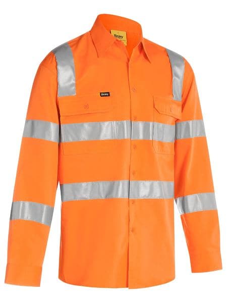 Bisley Bisley Taped Hi Vis Bio Motion Shirt (BS6016T) - Trade Wear