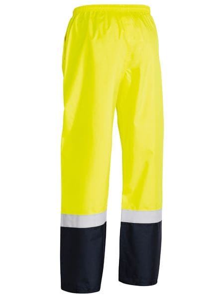 Bisley Taped Two Tone Hi Vis Shell Rain Pant (BP6965T) - Trade Wear