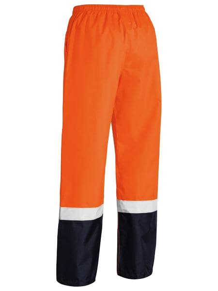 Bisley Taped Two Tone Hi Vis Shell Rain Pant (BP6965T) - Trade Wear