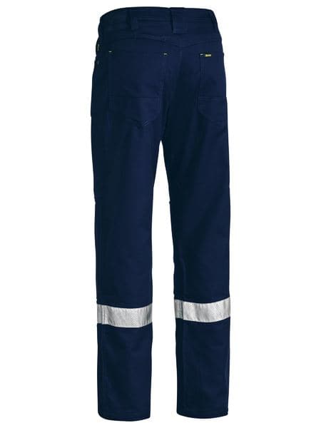 Bisley 3M Taped Ripstop Vented Work Pant - Navy (BP6474T) - Trade Wear