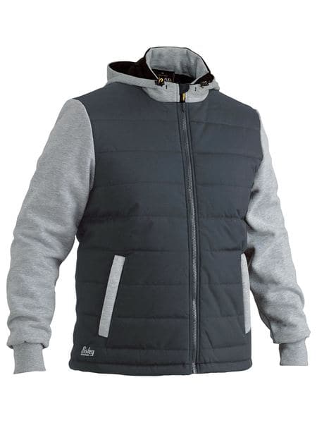 Bisley Bisley Flex & Move™ Contrast Puffer Fleece Hoodie (BJ6944) - Trade Wear