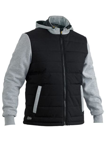 Bisley Bisley Flex & Move™ Contrast Puffer Fleece Hoodie (BJ6944) - Trade Wear