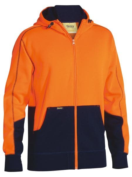 Bisley Hi Vis Fleece Hoodie (BK6819) - Trade Wear
