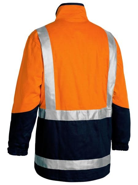 Bisley 3M Taped Hi Vis 3 in 1 Drill Jacket (BJ6970T) - Trade Wear